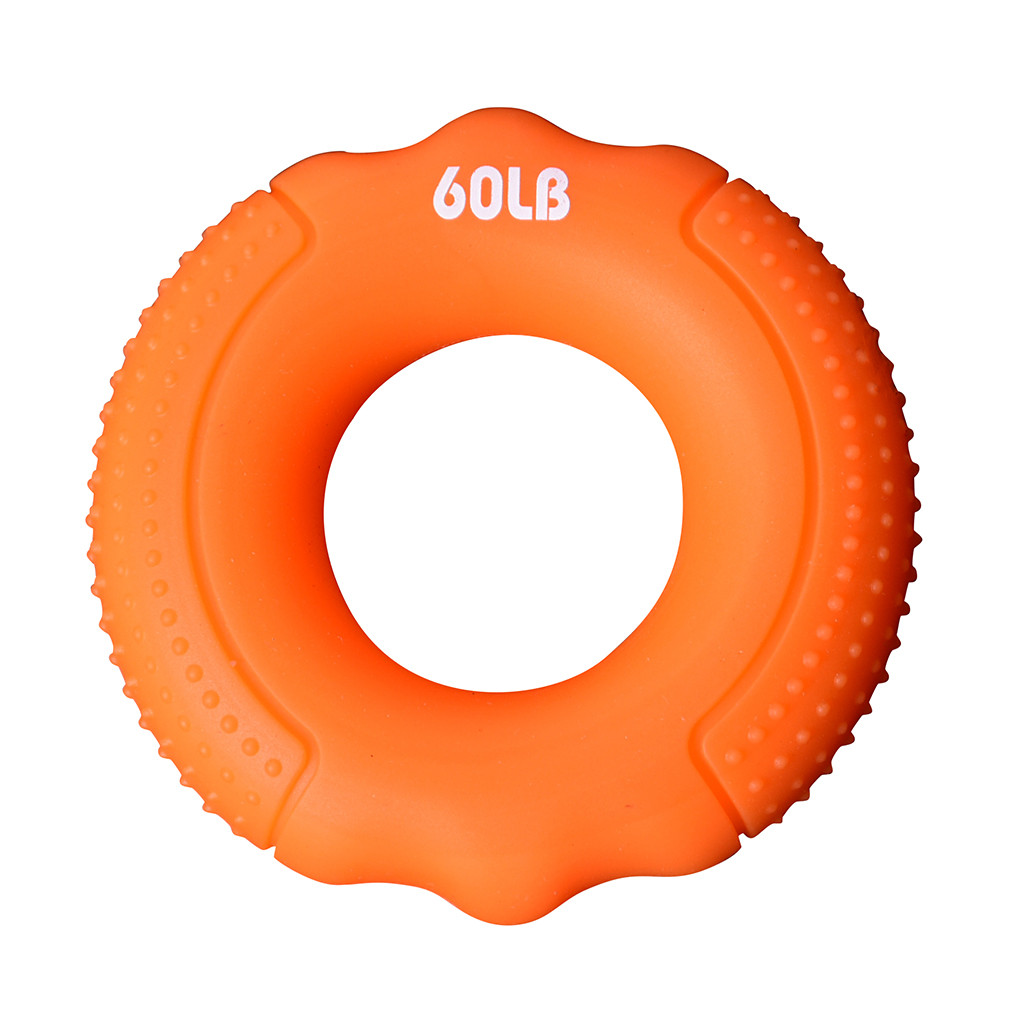 Kiplyki Silica Gel Portable Hand Grip Gripping Ring Carpal Expander Finger Trainer Grip